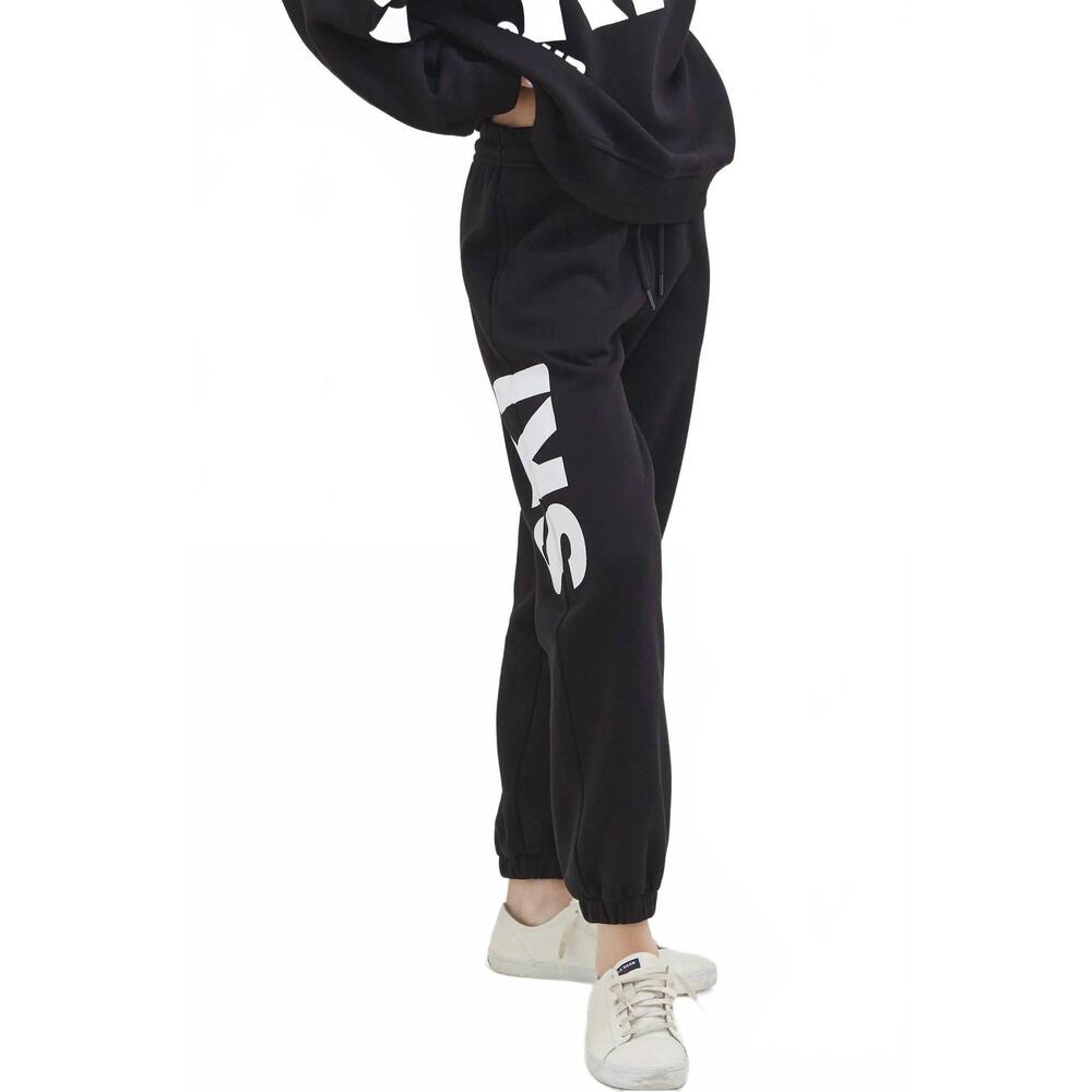 NEW KATHRYN MCCARRON women's emmy ski club sweatpants in black